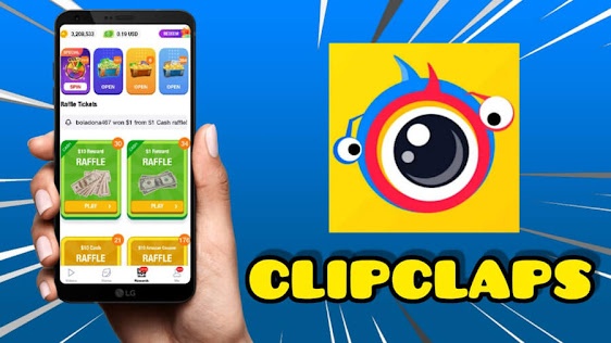 ClipClaps - Xem video, chơi game kiếm tiền