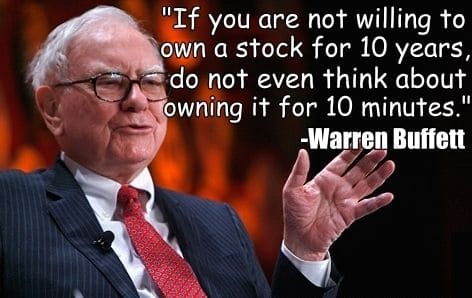 Câu nói nổi tiếng của Warren Buffett 